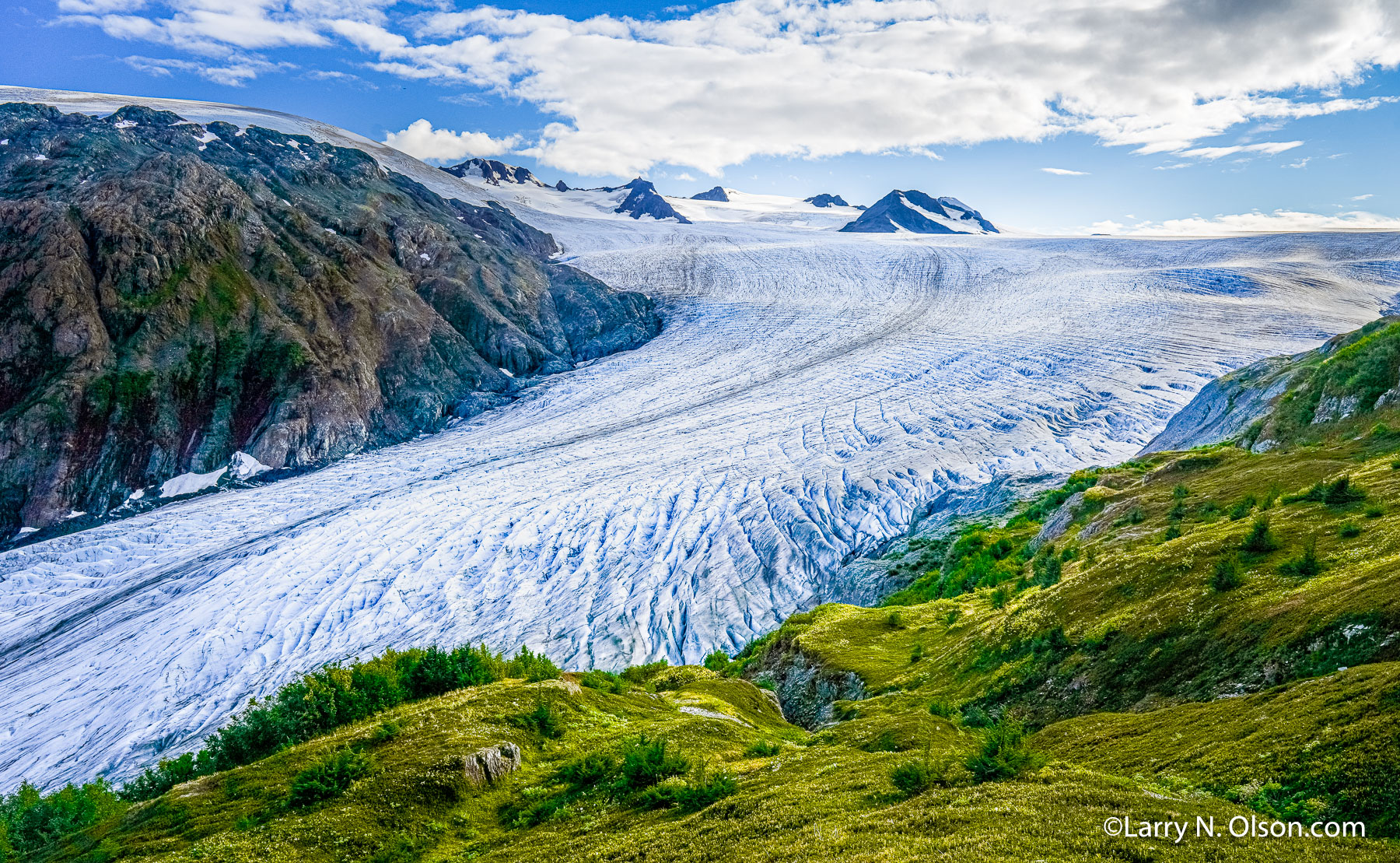 Exit Glacier, Kenai Fiords National Park, ALaska | 