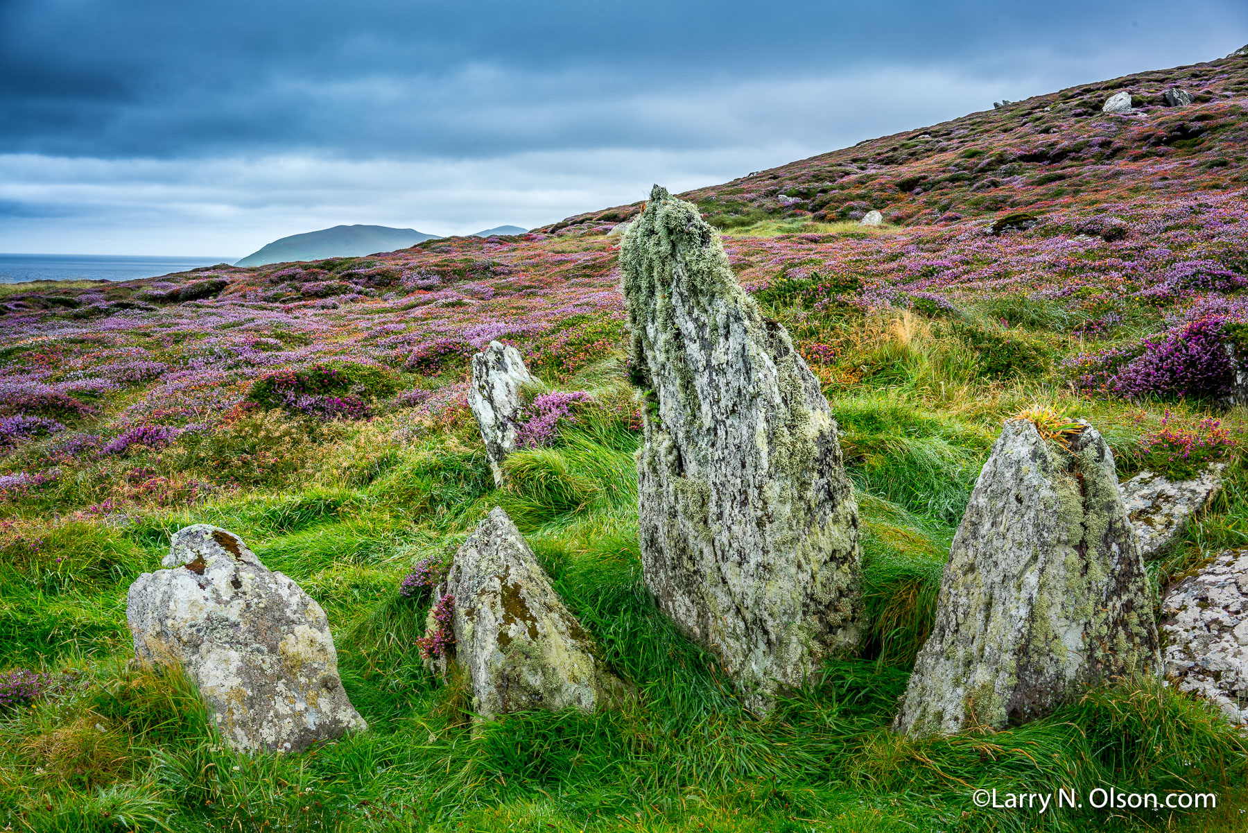 Gravesite Stones, Dingle Penninsula, Ireland | 