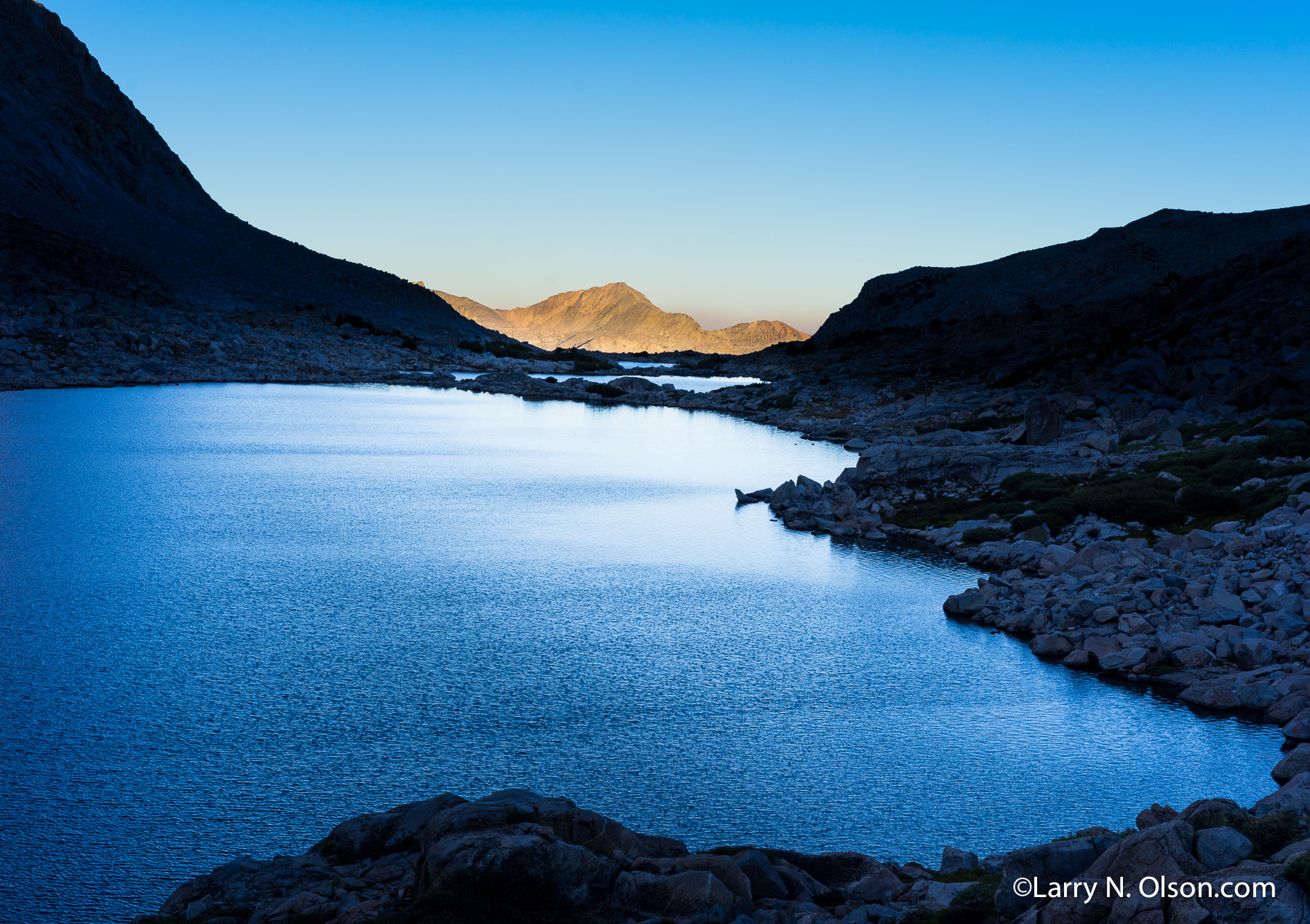 Glacial Lake, Darwin Canyon, Kings Canyon National Park, CA | 