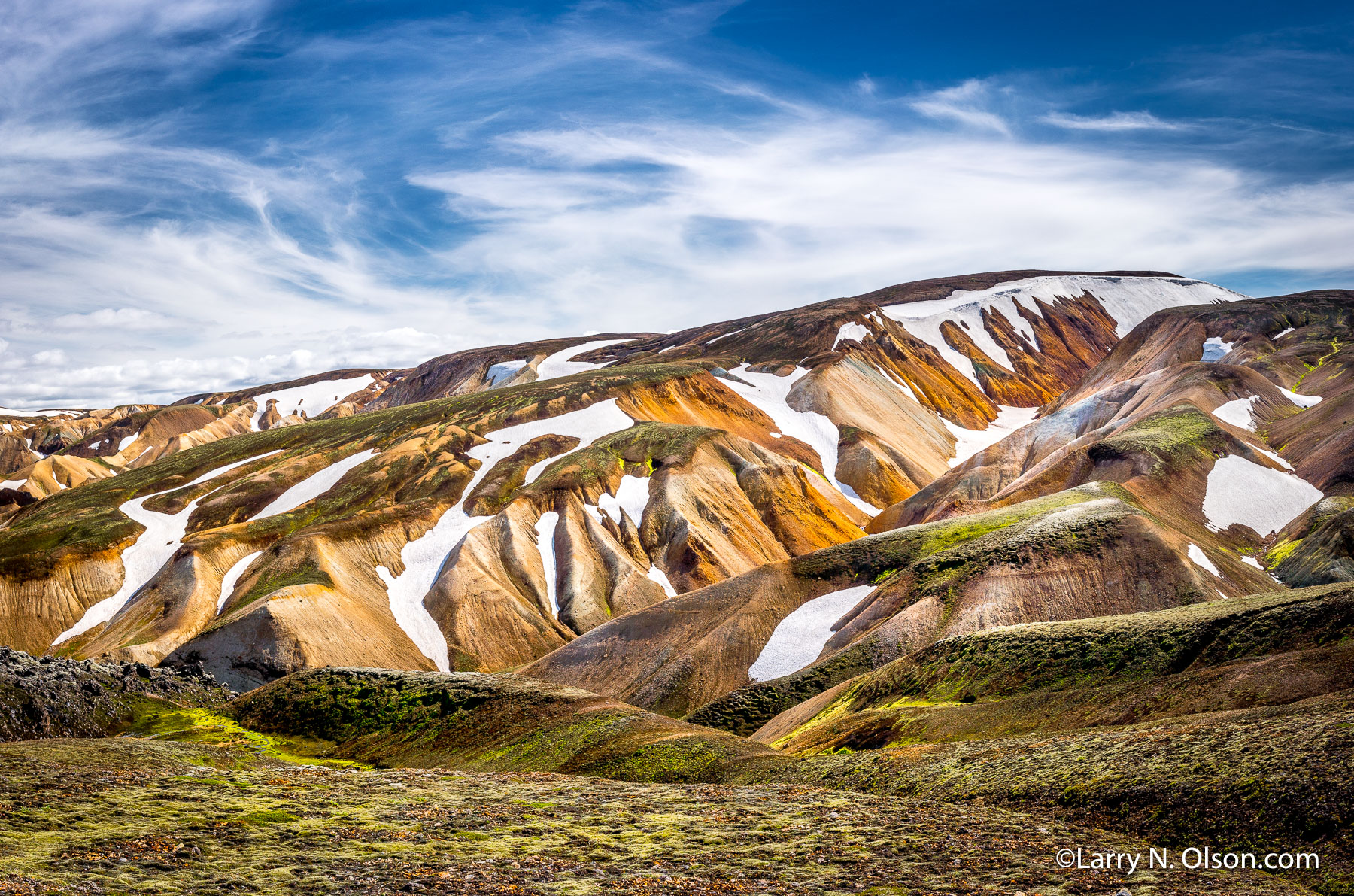 Landmannalaugar Iceland Larry N Olson Photography