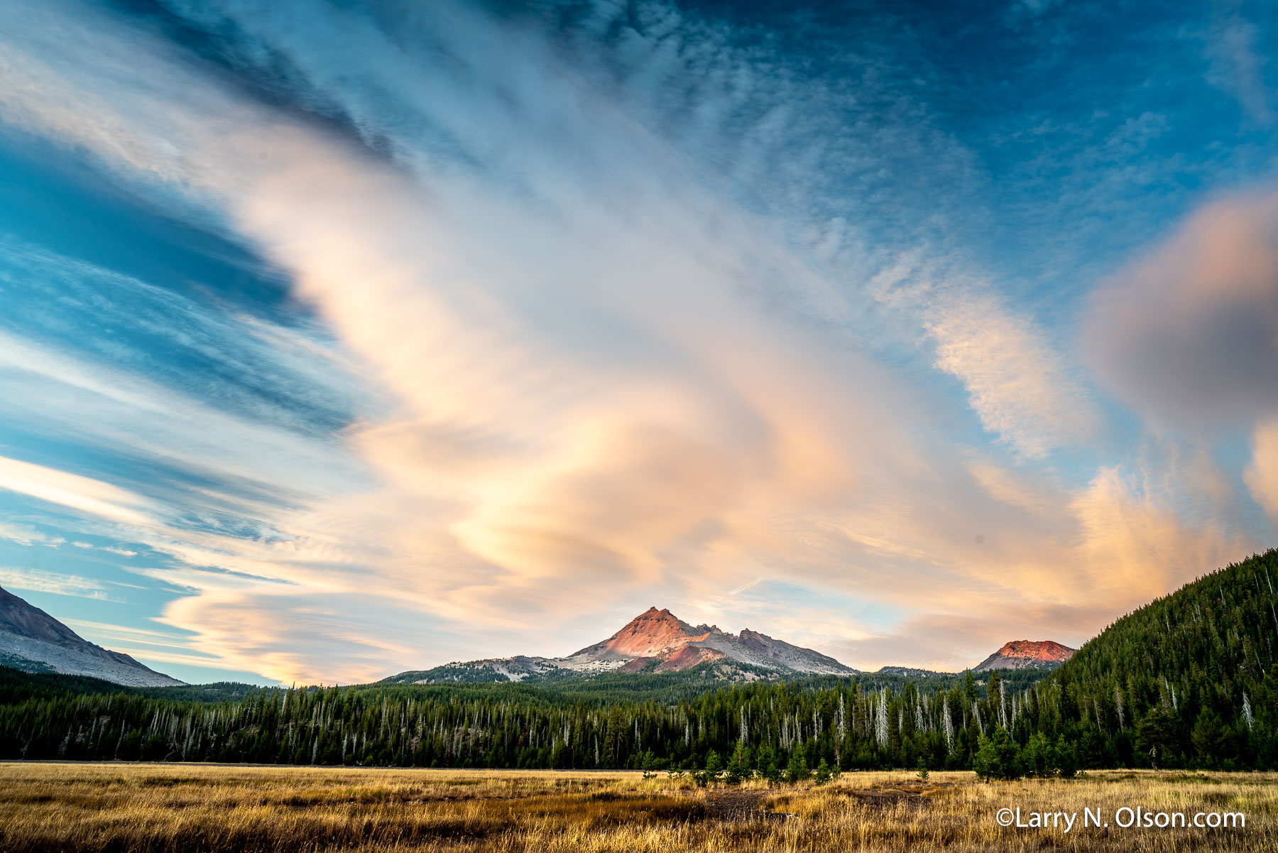 Soda Creek Meadow, Brokentop Mountain, OR | 