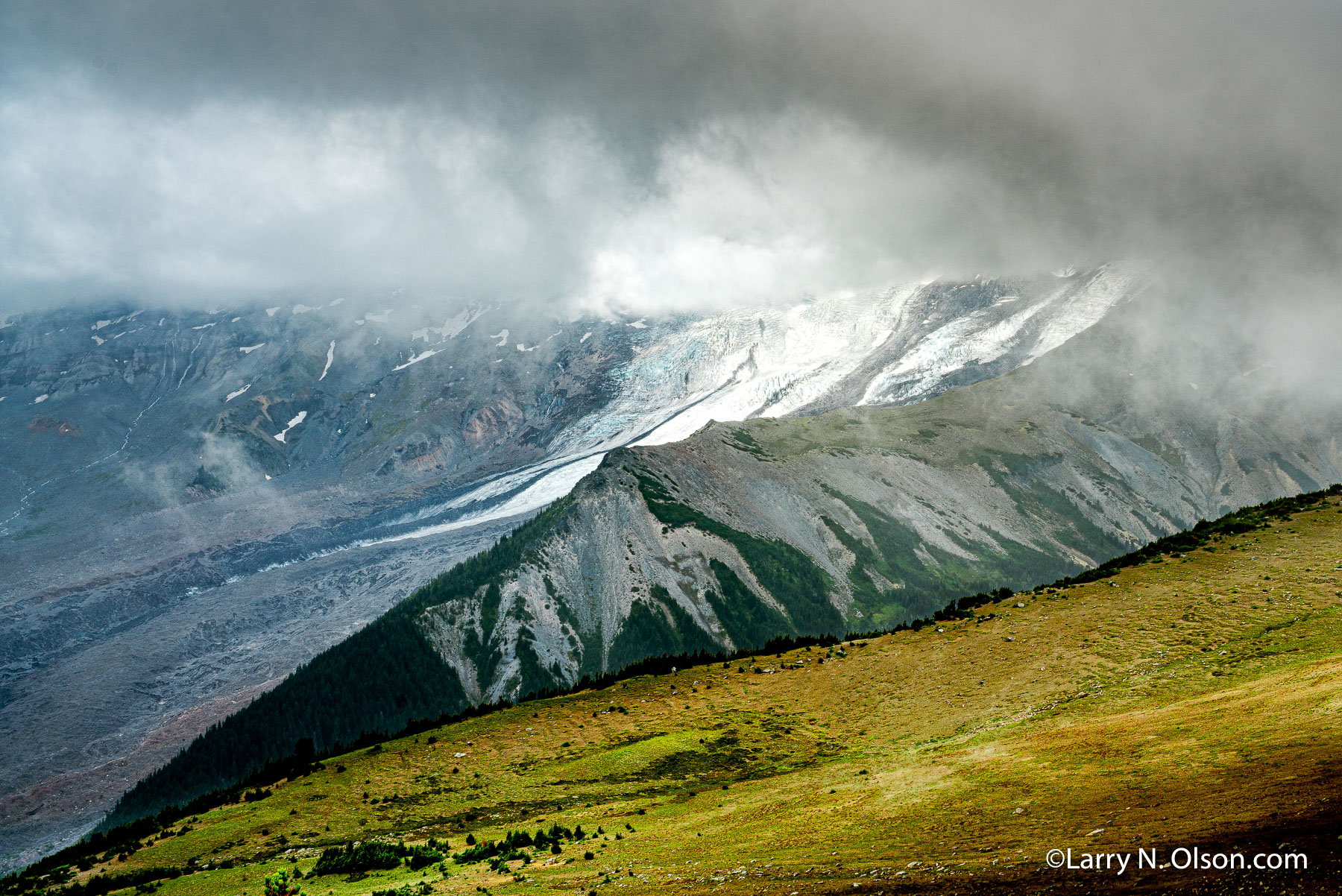 Emmons Glacier,Mount Rainier National Park, Washington | 