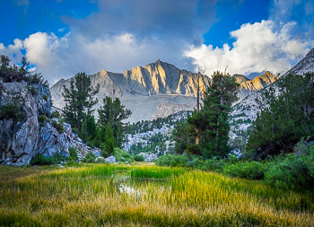 Mount Goode, Long Lake, Kings Canyon National Park, CA | 