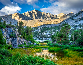 Mount Goode, Long Lake, Kings Canyon National Park, CA | 