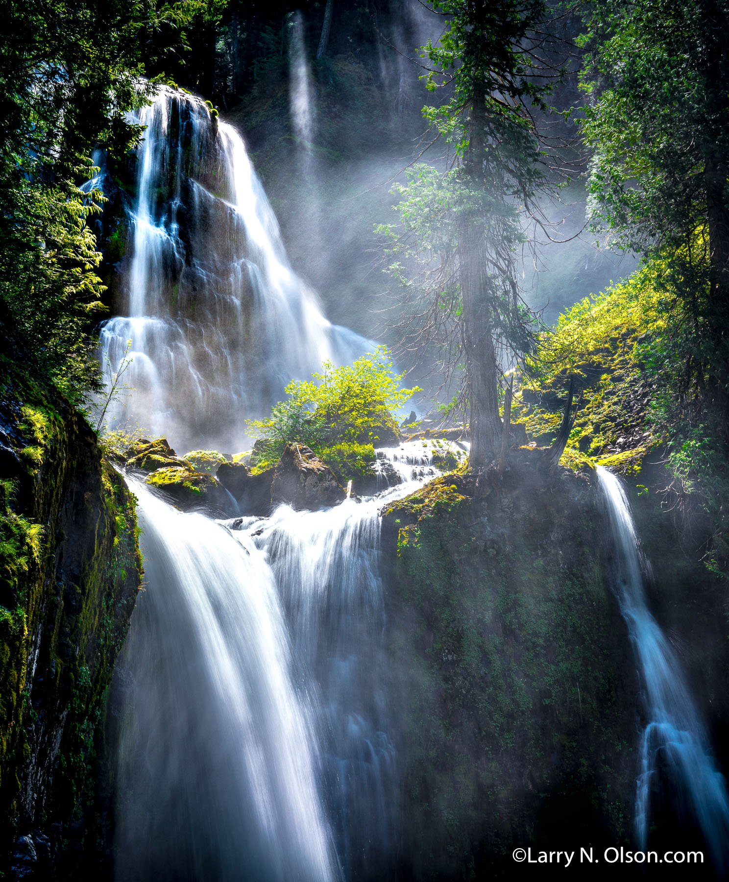 Falls Creek Falls, WAFalls Creek Falls, WA | Falls Creek Falls, WA, Falls Creek Falls, WA, plunge pool, mossy, verdent, double falls,