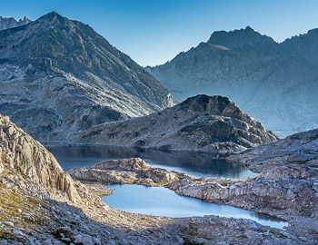 Helen Lake, Muir Pass, Kings Canyon National Park, CA | Late afternoon while climbing towards Muir Pass.