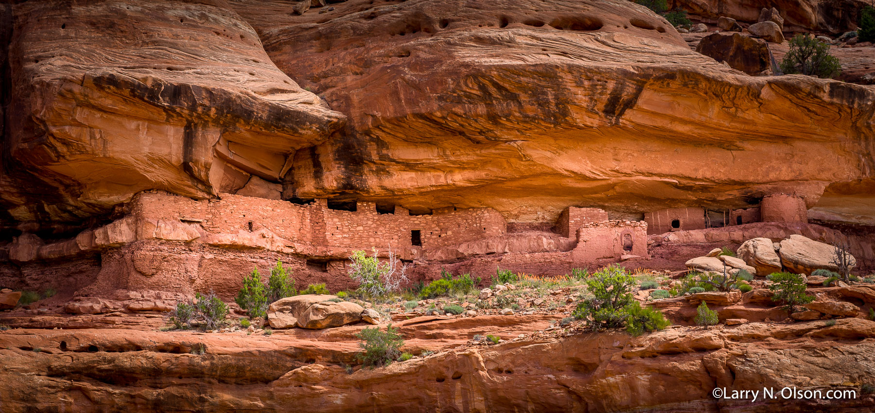 Moon House Ruins Cedar Mesa Utah Larry N Olson Photography