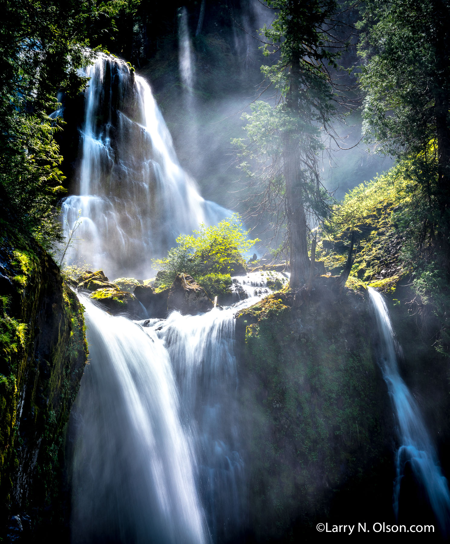 Falls Creek Falls, WAFalls Creek Falls, WA | Falls Creek Falls, WA, Falls Creek Falls, WA, plunge pool, mossy, verdent, double falls,