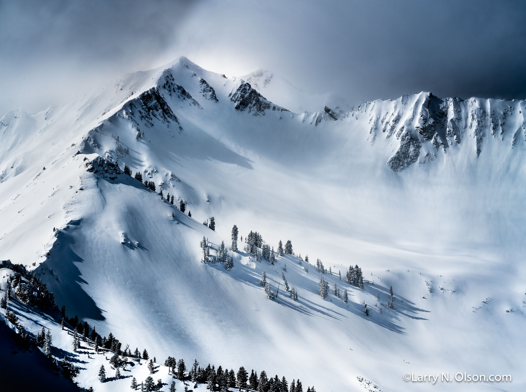 Cardiac Bowl, Mount Superior, Wasatch Mountains, Utah | 