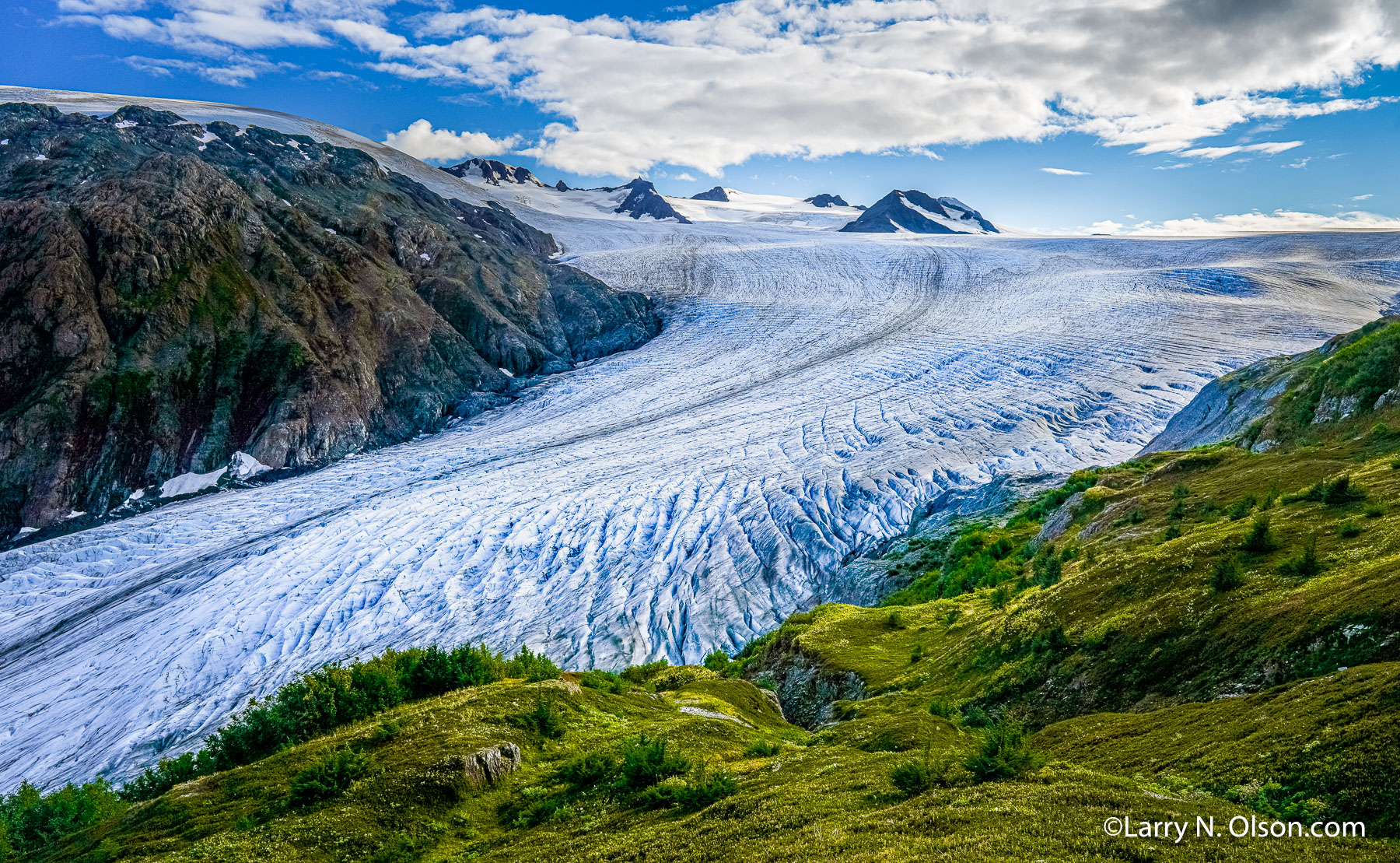 Exit Glacier, Kenai Fiords National Park, ALaska | 