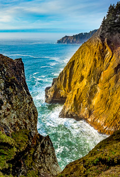 Devil's Cauldron, Oswald West State Park, OR | 