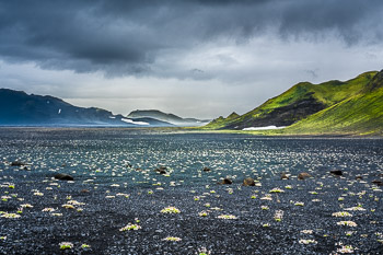 Emstur, Iceland | Volcanic plains and a vast riverbed in the Icelandic highlands.