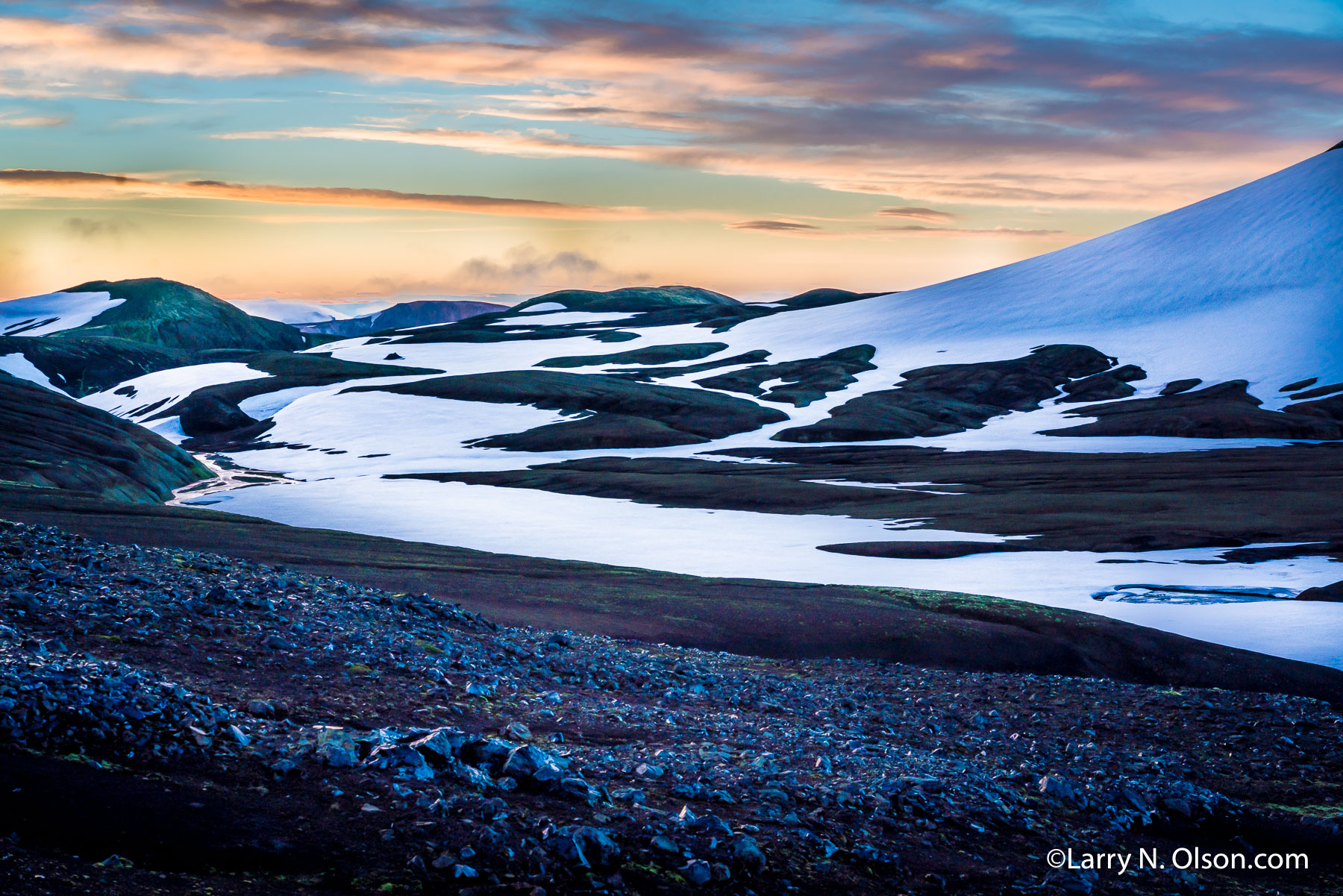 3 am, Landmannalaugar, Iceland | 