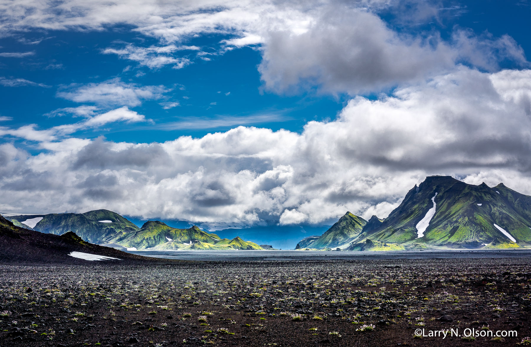 Emstur, Iceland | Approaching storm over Icelandic highlands.