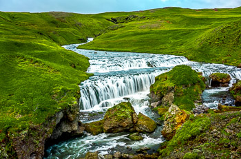 Landmannalaugar, Skógá River,  Falls, Iceland | 