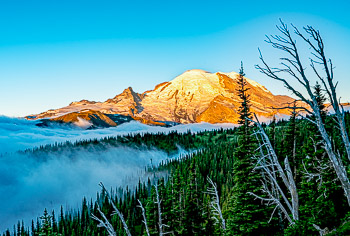 Sunrise Clouds, Mount Rainier, WA | 