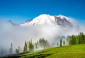 Sunrise Clouds, Mount Rainier, WA | 
