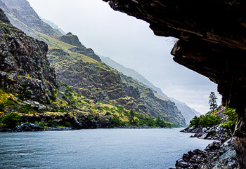 Snake River Rain, Hells Canyon, Oregon, Idaho | 