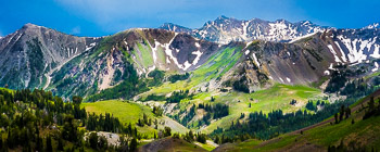 North Fork, Imnaha River, Eagle Cap Wilderness, OR | Clearing storm at North Fork Imnaha River.