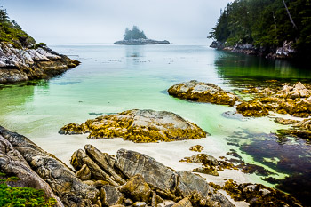 Low Tide Hakai, BC | A quiet bay in Hakai Luxvbalis Conservancy Area, BC.